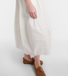Polo Ralph Lauren Cotton poplin midi skirt