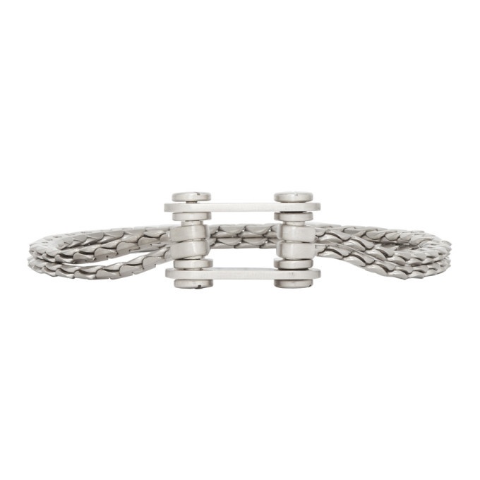 Photo: Jil Sander Silver Chain Link 1 Bracelet