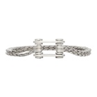 Jil Sander Silver Chain Link 1 Bracelet