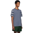 Acne Studios Navy Elvin Face T-Shirt