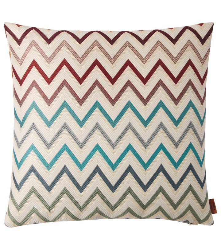 Photo: Missoni Watamu Zigzag cotton cushion