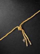 Carolina Bucci - Lucky Secret Gold and Silk Necklace