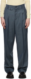 Maiden Name Blue Emily Trousers