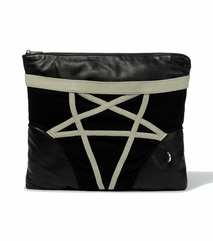 Photo: Rick Owens - Pentabrief leather pouch