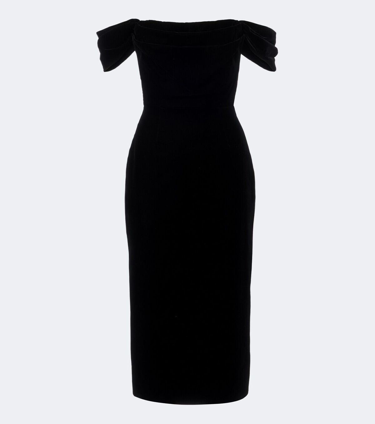 Carolina Herrera Off-shoulder midi dress