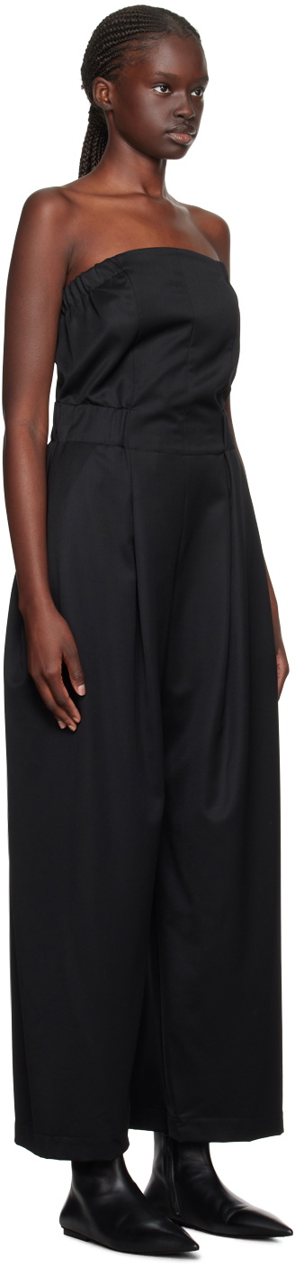 ISSEY MIYAKE Black Wide-Leg Jumpsuit