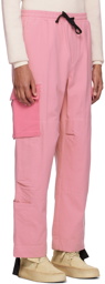 Double Rainbouu Pink Drawstring Cargo Pants