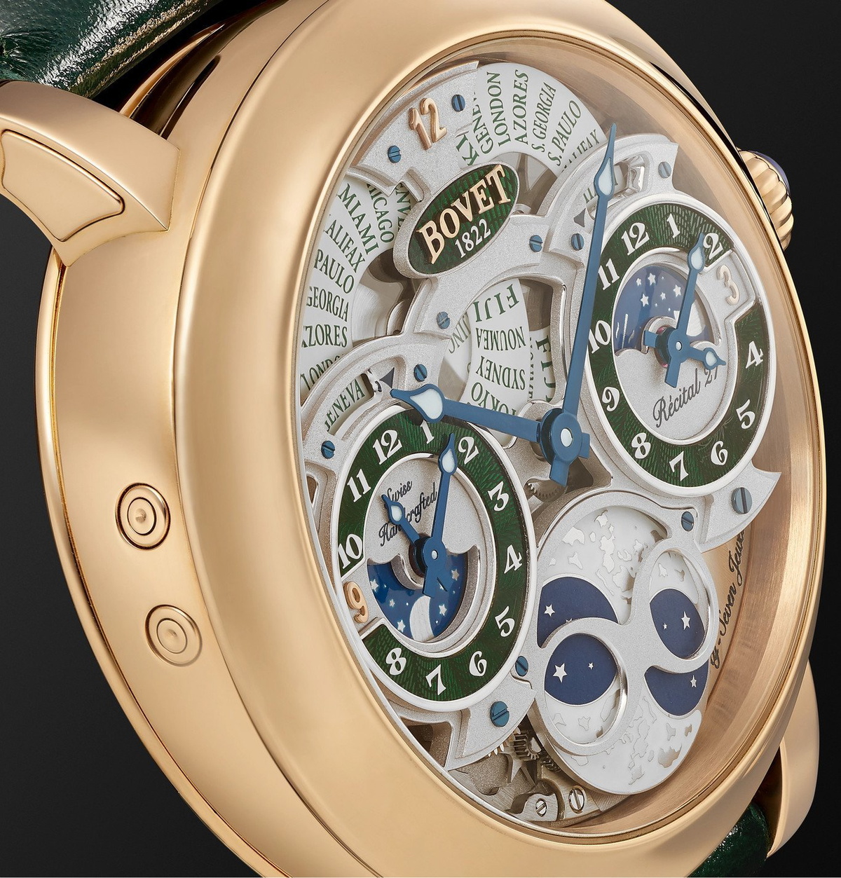 Bovet R cital 27 Limited Edition Hand Wound 46mm 18 Karat Red