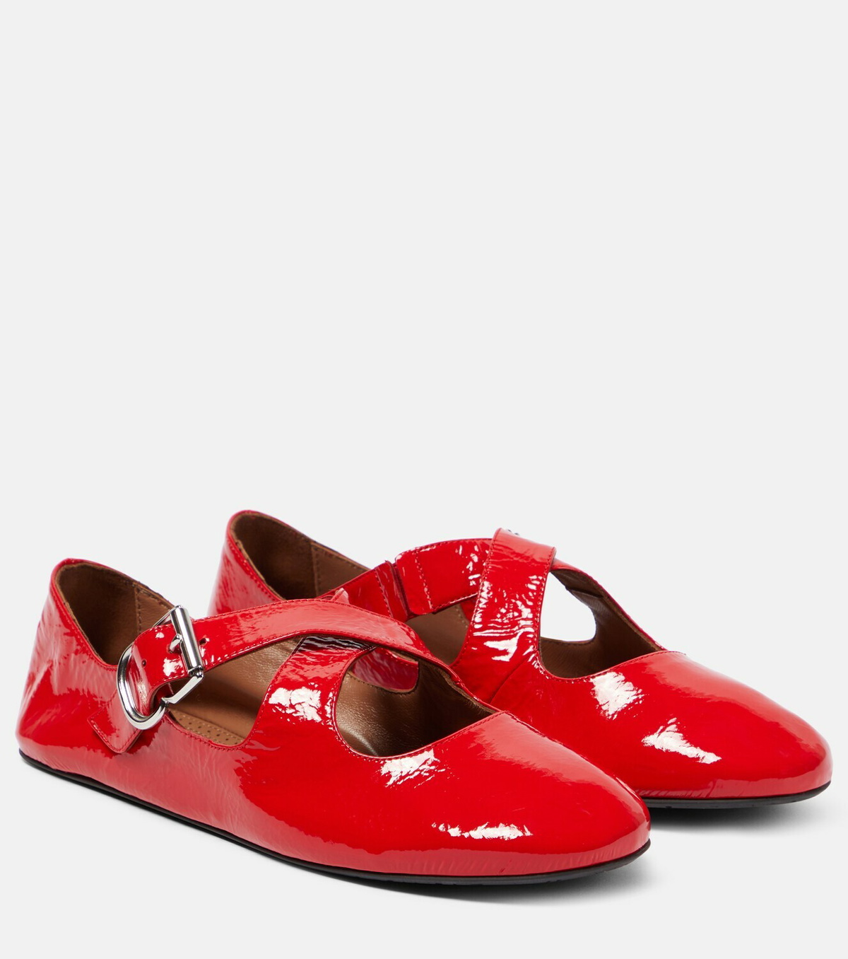 Alaïa Patent leather ballet flats