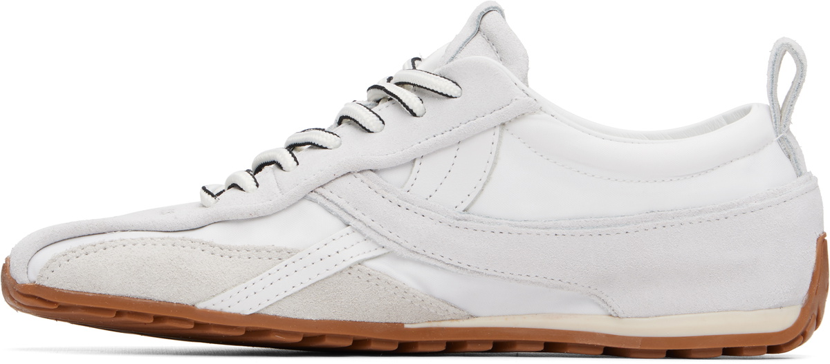 Alohas White Tb.304 Nylon Leather Sneakers