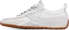 Alohas White Tb.304 Nylon Leather Sneakers