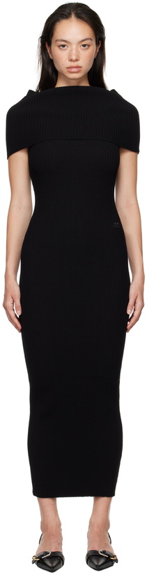 Photo: Courrèges Black Twist Maxi Dress