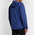And Wander - E-Vent Nylon-Ripstop Hooded Jacket - Blue