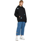 Perks and Mini Black and Blue U.G. Gestures Hoodie