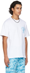 BAPE White & Blue ABC College Arts T-Shirt