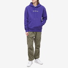 Air Jordan Men's Wordmark Fleece Hoody in Dark Concord/Sail