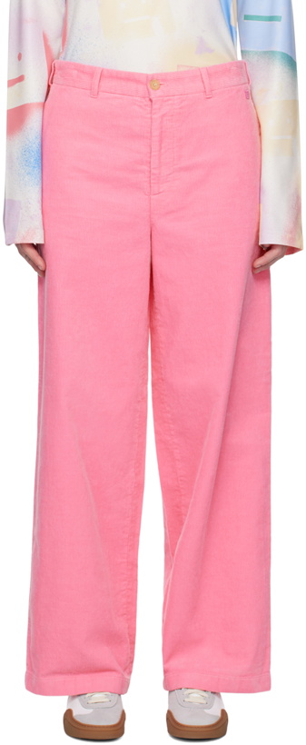 Photo: Acne Studios Pink Cord Trousers