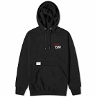 WTAPS Men's 10 Embroided Pullover Hoodie in Black