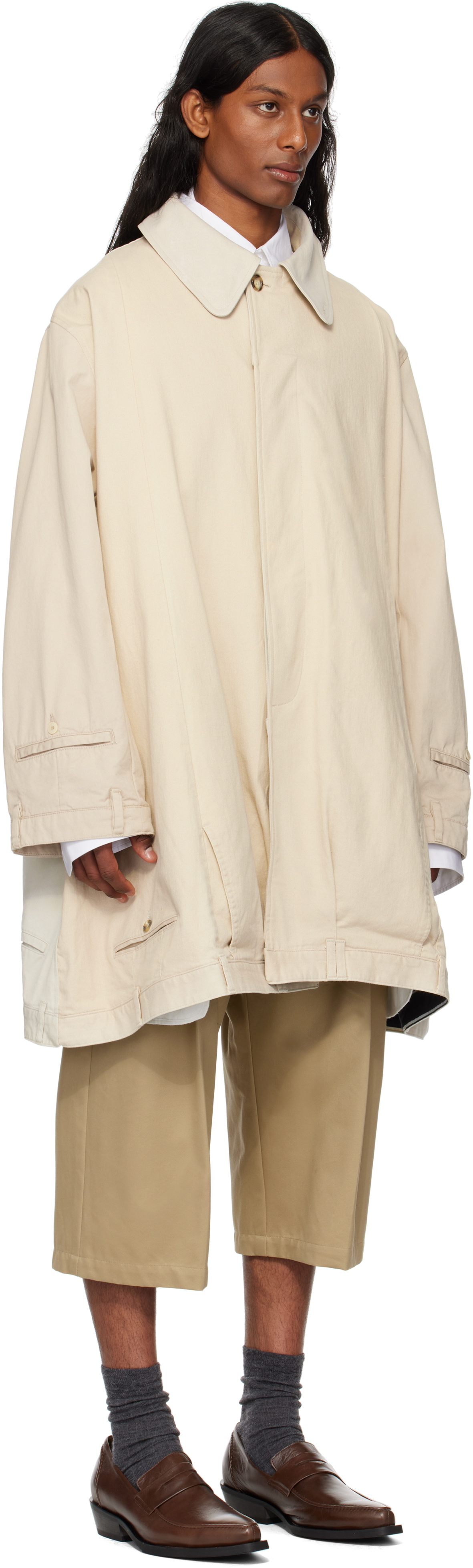HODAKOVA Upside Down Trench Coat