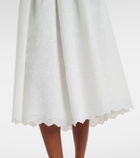 Faithfull Tulla broderie anglaise midi dress