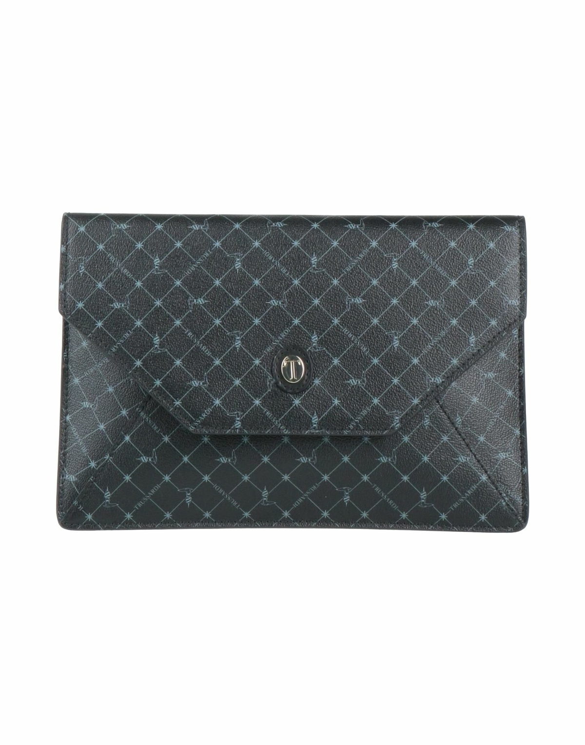 Trussardi Womens Clutch in Black