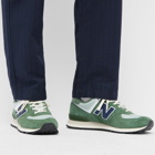 New Balance Men's U574HGB Sneakers in Acidic Green
