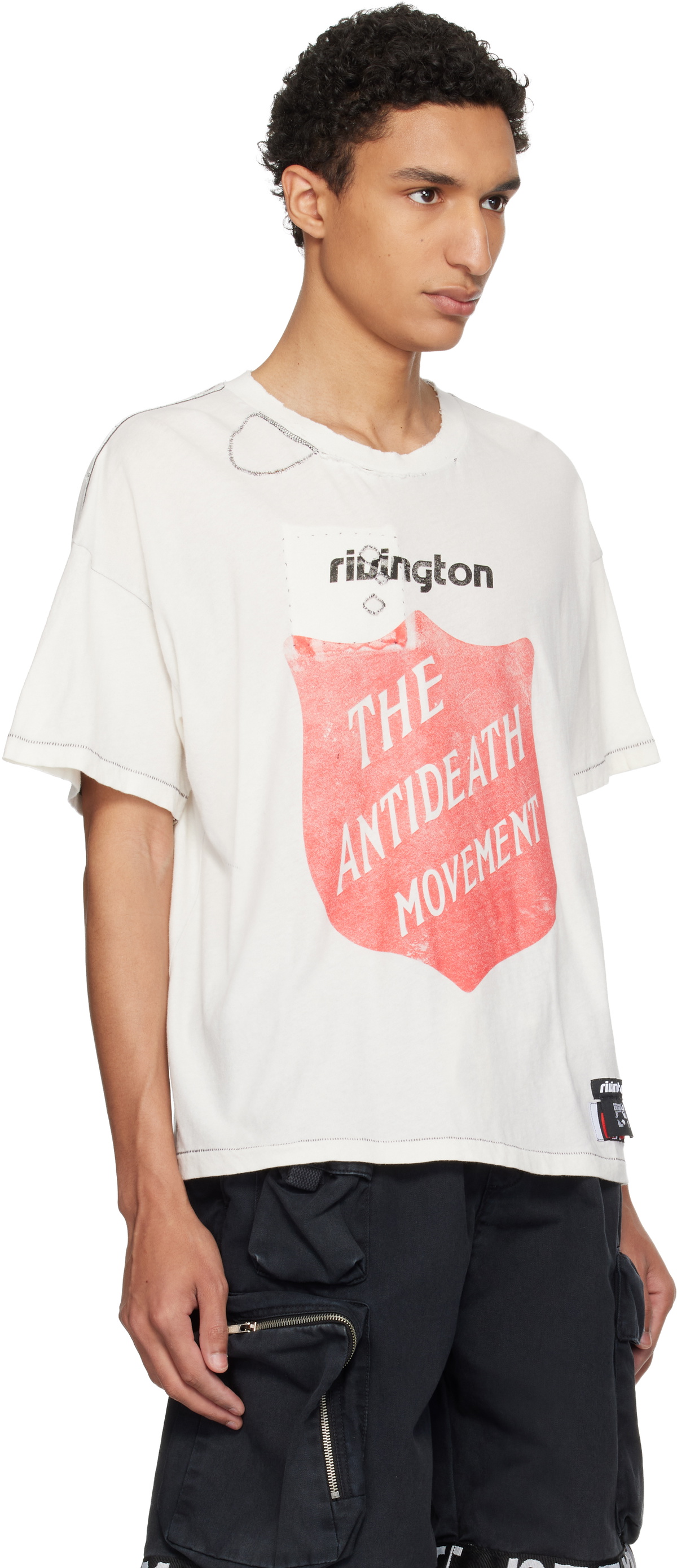 Rivington Roi Rebis Off-White 'Anti Death' Tyler T-shirt