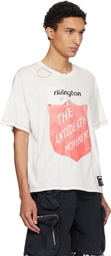 Rivington Roi Rebis Off-White 'Anti Death' Tyler T-shirt