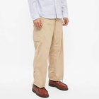 Beams Plus Men's Mil 6 Pockets Rip Stop Trousers in Beige