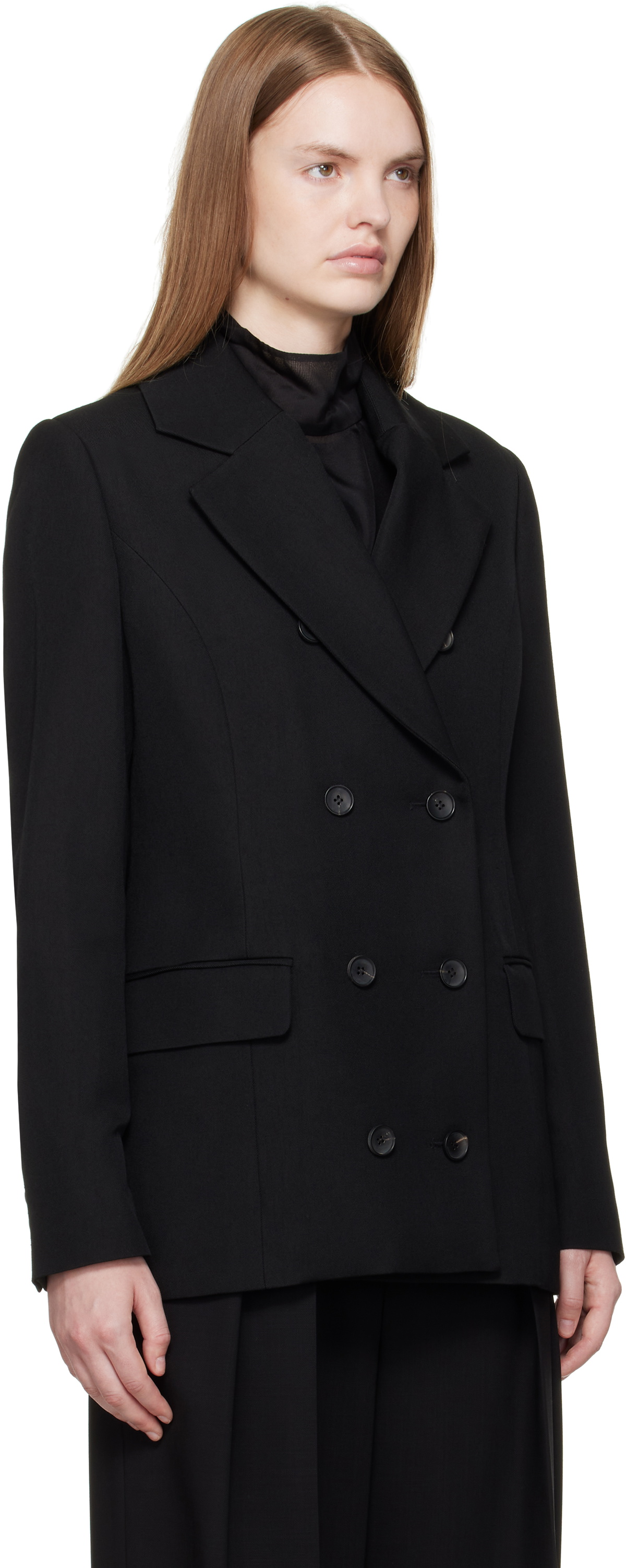 La Collection Black Philippa Blazer