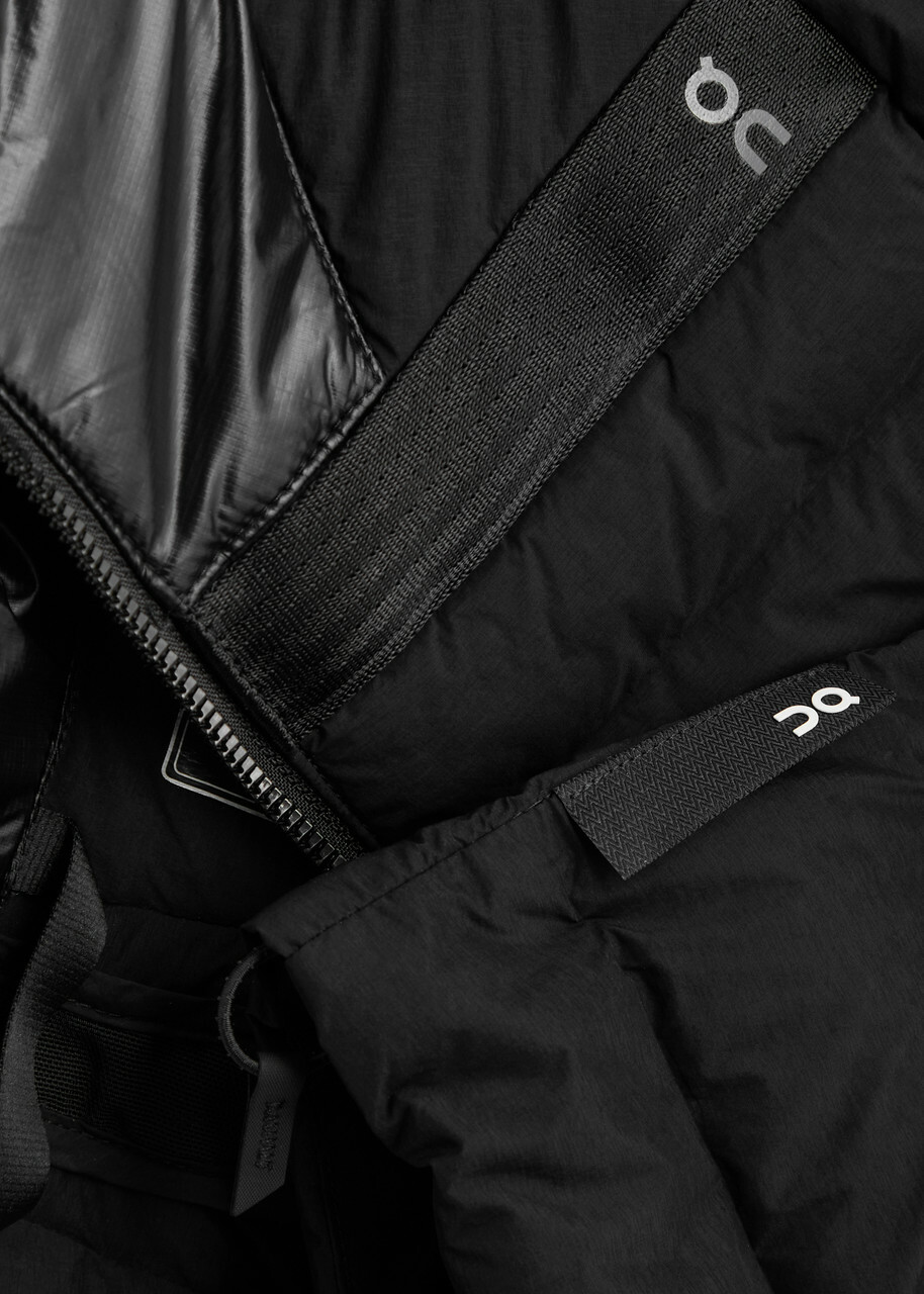 ON Challenger Quilted Shell Gilet Black