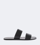 The Row Charlie leather sandals