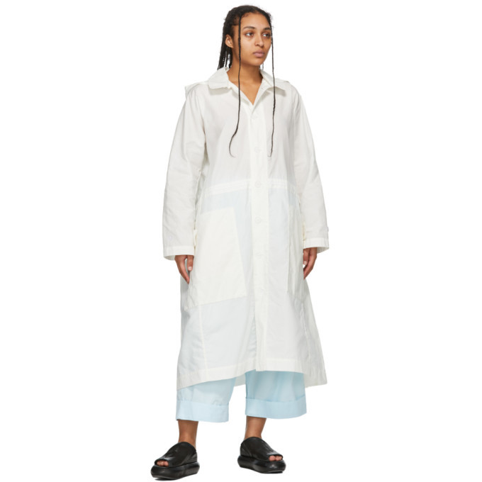 Toogood White The Ploughman Coat Toogood