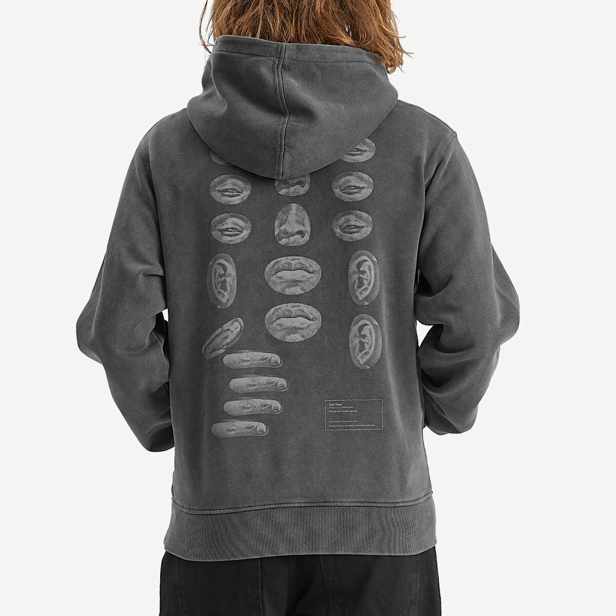 Daily Paper Men's Senses Hoodie in Washed Black