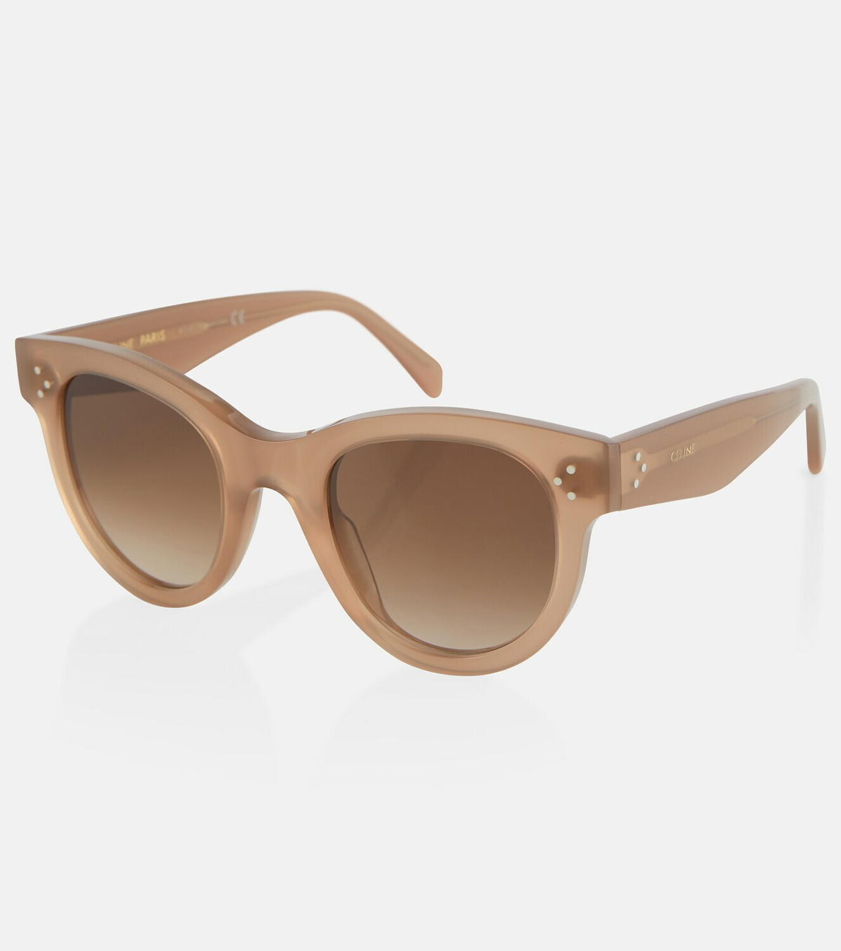 Auth CELINE Sunglasses Brown Plastic - h32088i Sunglasses Celine Brown in Plastic - 65920662 main image 4