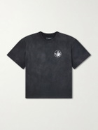NAHMIAS - Youth Enrichment Program Printed Cotton-Jersey T-Shirt - Black