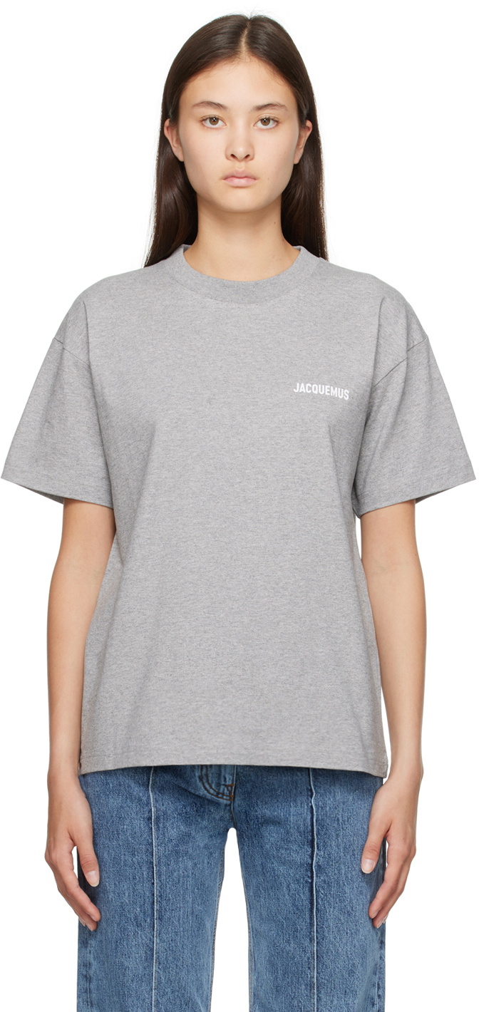 Jacquemus Gray Forever 'Le T-Shirt Jacquemus' T-Shirt