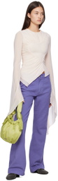 Stockholm (Surfboard) Club Purple Flared Trousers
