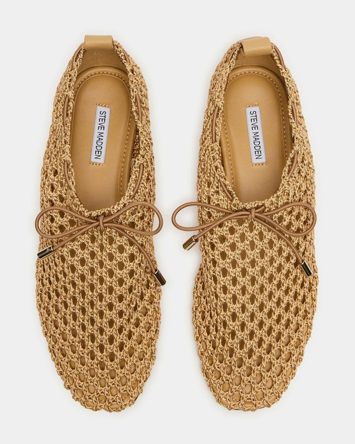 Steve Madden Vespa Flats in Natural