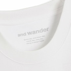 END. x and wander Print Pocket T-Shirt in White