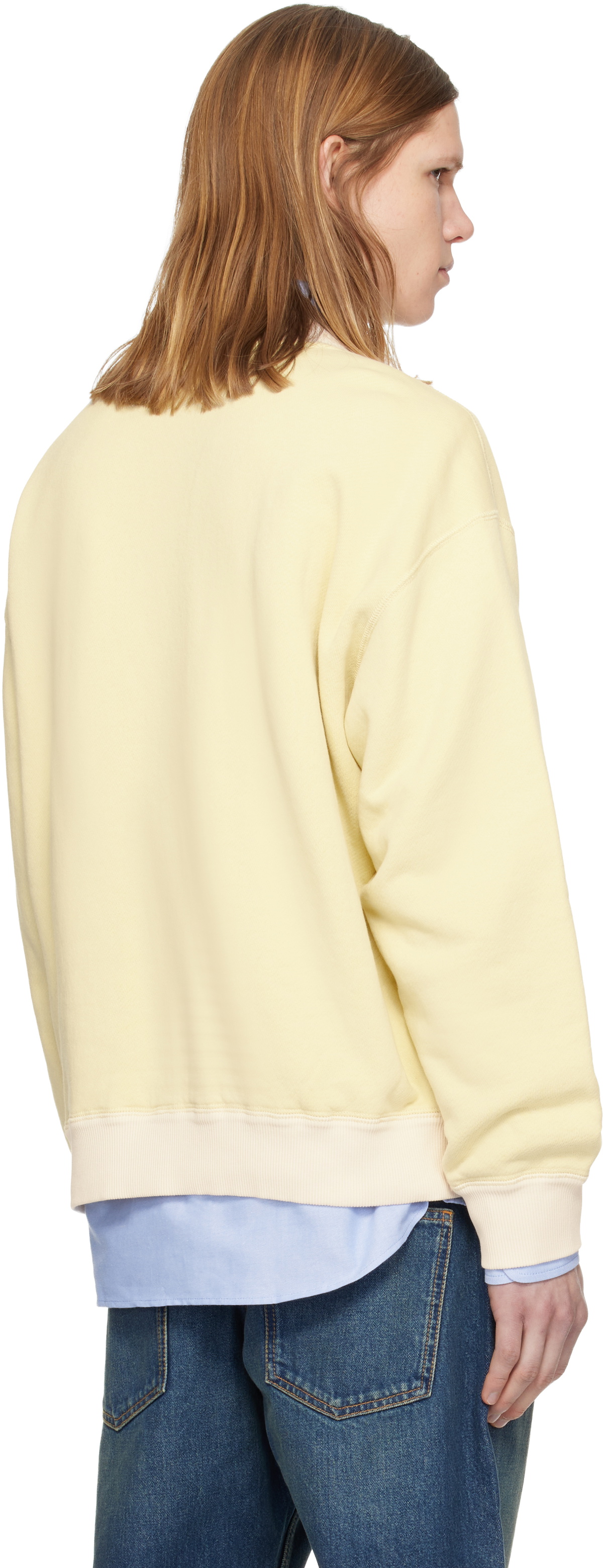 Isabel Marant Yellow Mathias Sweatshirt