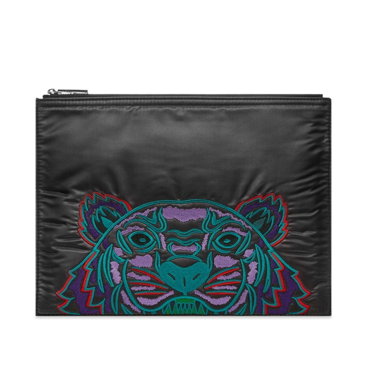 Photo: Kenzo Nylon Tiger Embroidered Pouch