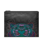 Kenzo Nylon Tiger Embroidered Pouch