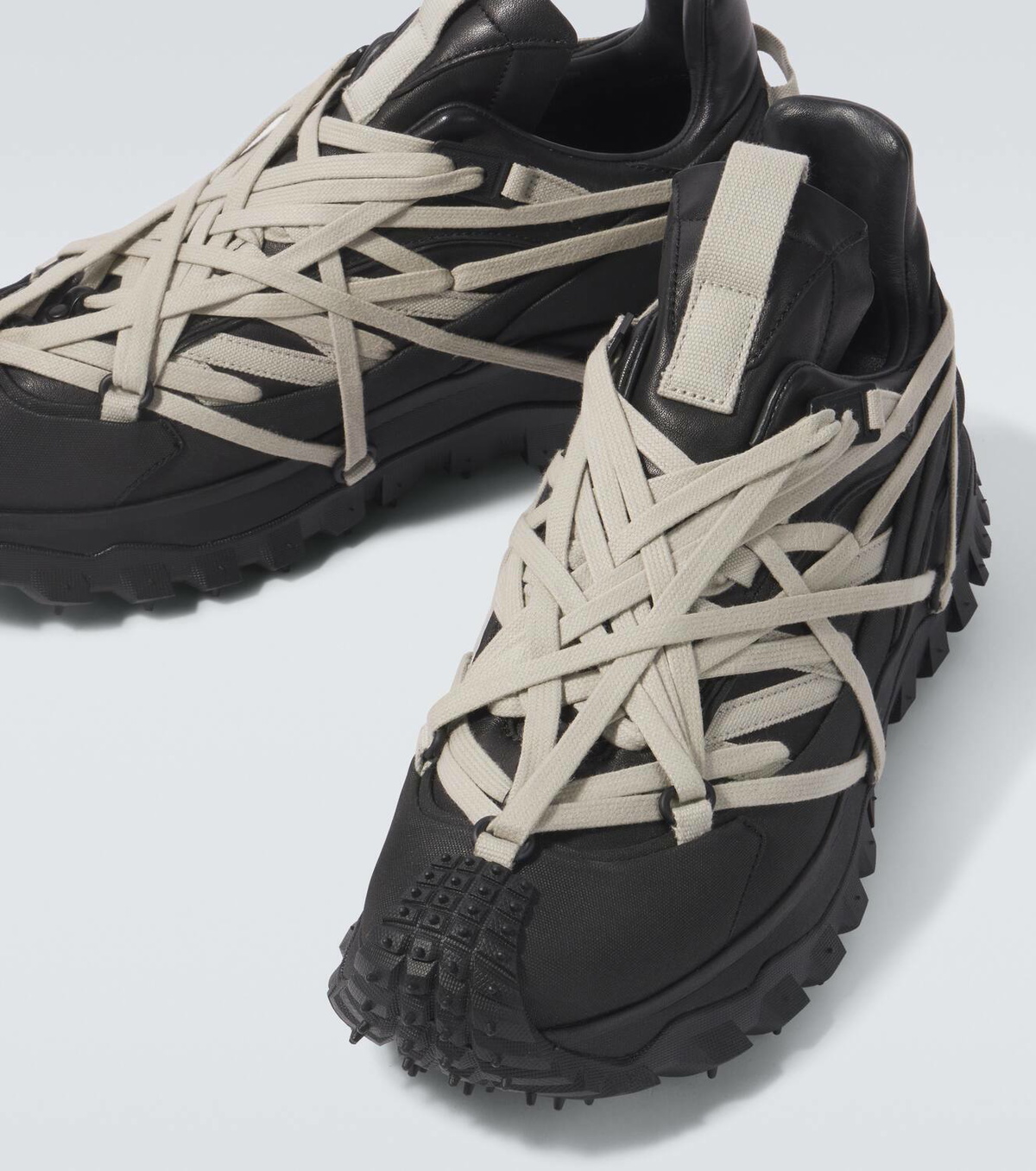 【RICK OWENS X MONCLER Trailgrip Megalace】スニーカー Rick Owens x Moncler Trailgrip Megalace Black Men's
