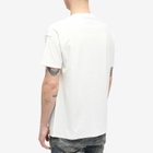 Purple Brand Men's Textured Inside Out T-Shirt in Off White