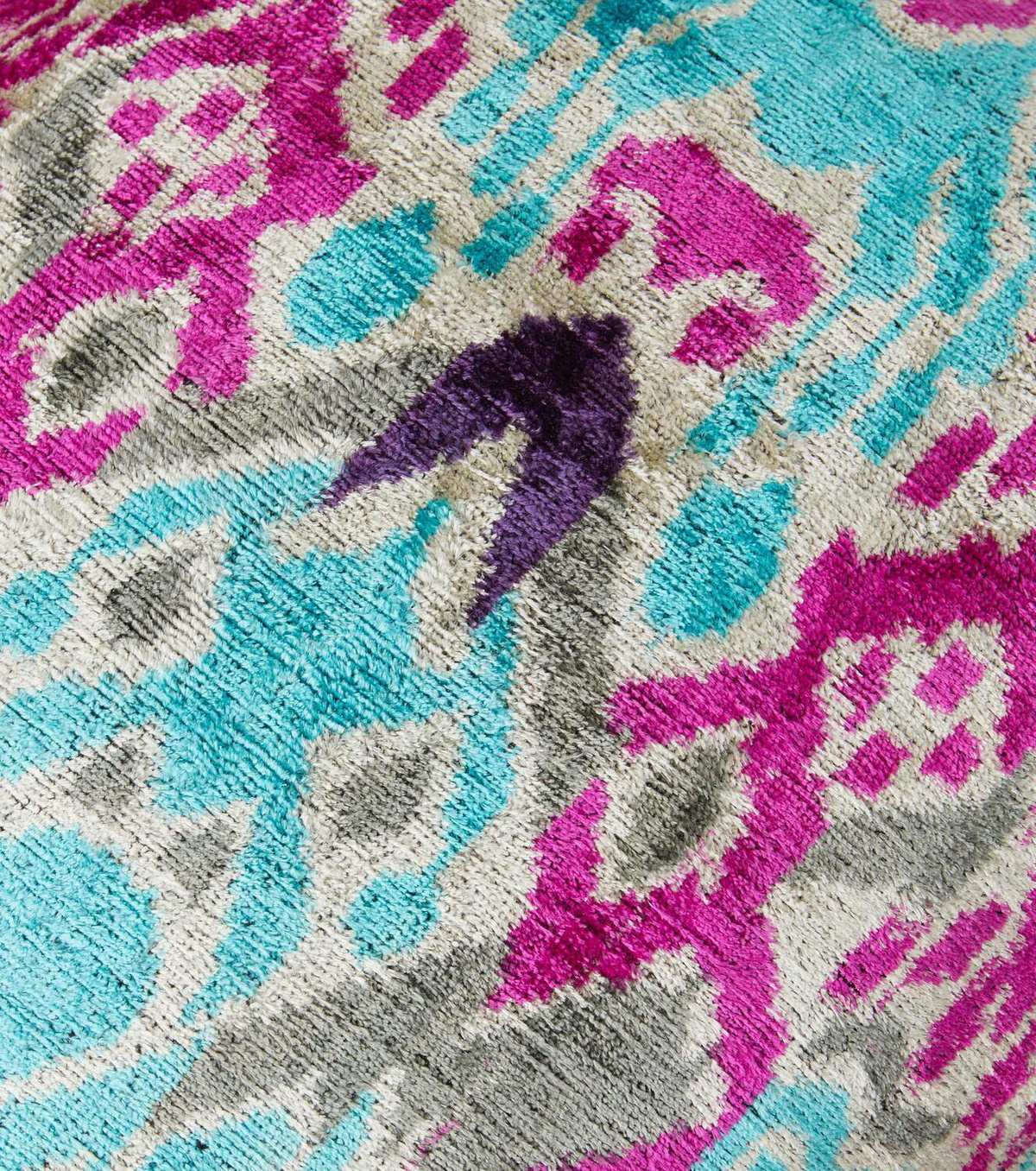 Les-Ottomans Velvet cushion