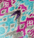 Les-Ottomans Velvet cushion