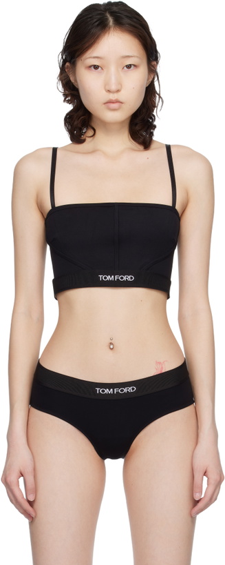 Photo: TOM FORD Black Modal Signature Top