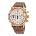 Patek Philippe Complications Silvery Opaline Dial Ladies Hand Wound Diamond Watch 7150/250R-001