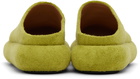 JW Anderson Green Bumper Tube Platform Loafers